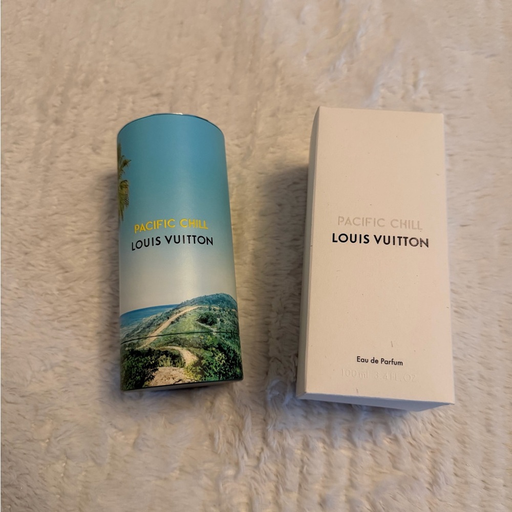 Louis Vuitton Pacific Chill BOX and CASE only!!!! No perfume included.